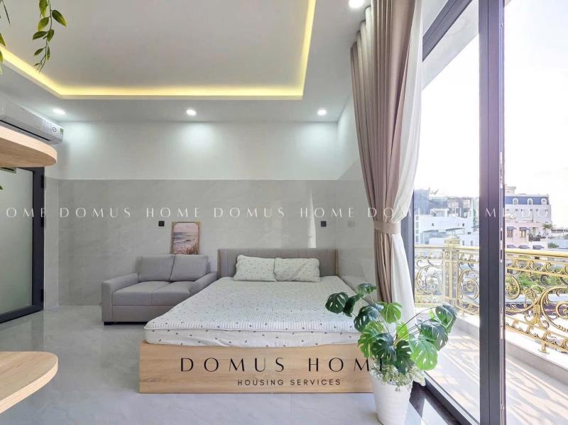 Căn hộ studio ban công full nội thất cao cấp gần tdtu, nttu, rmit, lotte mart quận 7 - Ảnh 3