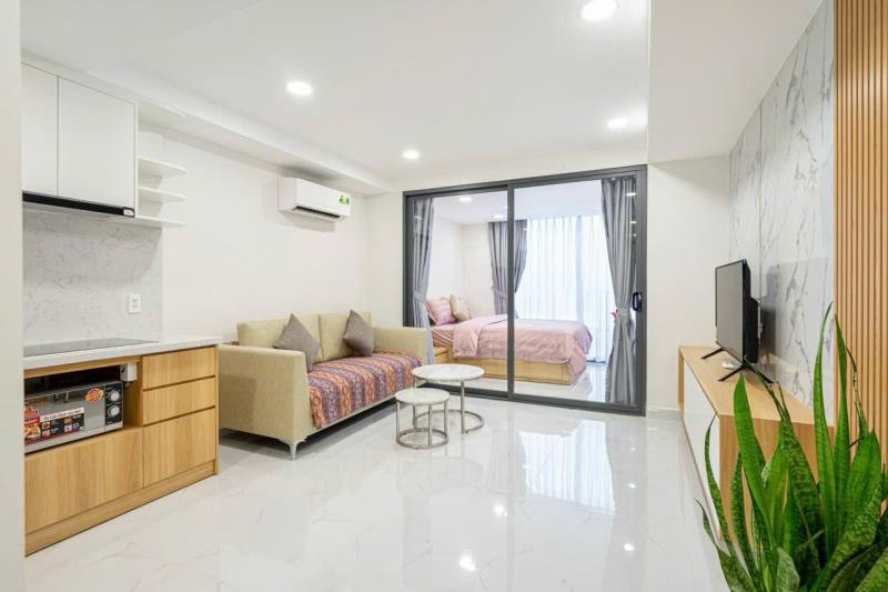 Căn hộ studio cao cấp ngay đường phổ quang - công viên hoàng văn thụ - gần sân bay tsn.