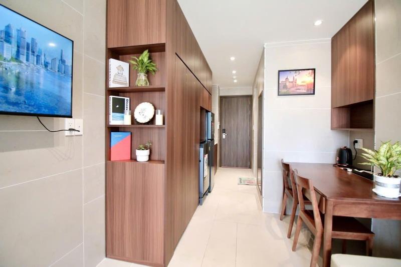 Căn hộ sang trọng tách bếp riêng – nguyễn kiệm view cực thoáng  - Ảnh 3