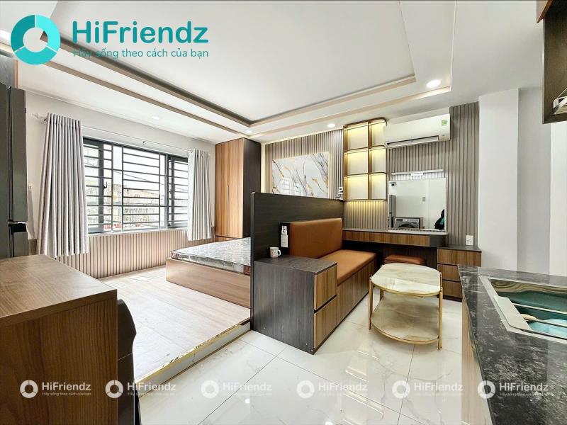 Cho thuê phòng trọ nội thất đầy đủ, máy giặt riêng – 42m² lê quang định, bình thạnh – gần chợ bà chiểu & cầu bông