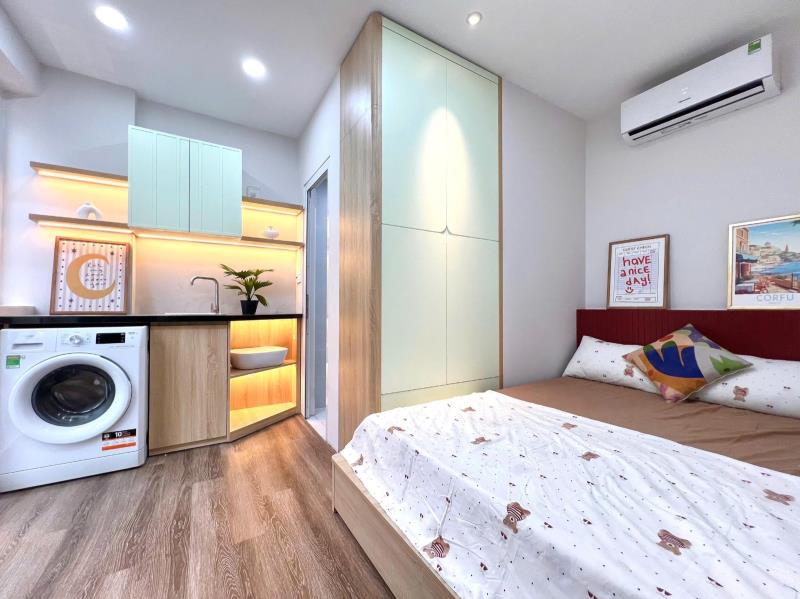 Cho thuê căn hộ 35m2 full nội thất nằm gần lotte mart sc vivo city ufm rmit tdtu nttu quận 7
