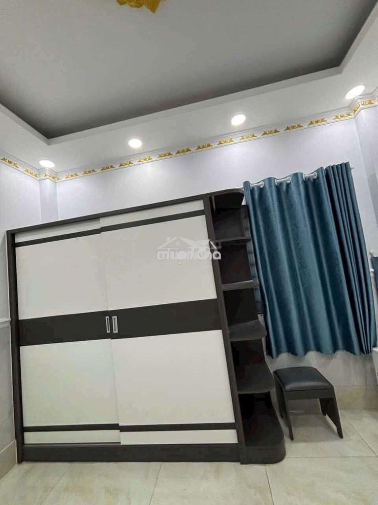 Liên khu 4-5 nhà có nội thất bình hưng hòa b. nhà 4×14m.3 lầu.4pn      - Ảnh 4