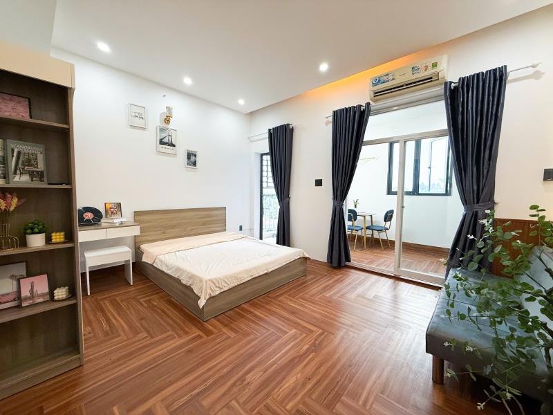 Căn hộ full nội thất có tách bếp +ban công tân hưng quận 7