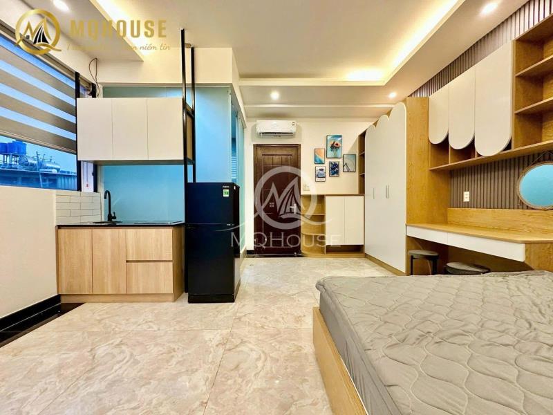 Cho thuê căn hộ mini ban công ngay hoàng hoa thám - bình thạnh gần quận 1, quận 3, phú nhuận, tân bình, quận 10 full nội thất, ban công - Ảnh 4