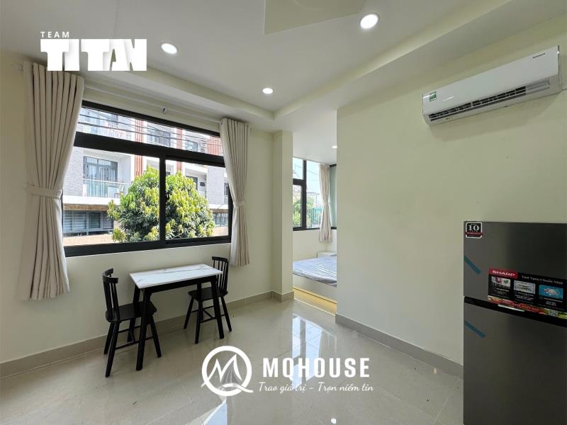 Phòng 40m2 tách bếp máy giặt riêng mới keng ngay chợ bà chiểu- lê trực, bình thạnh