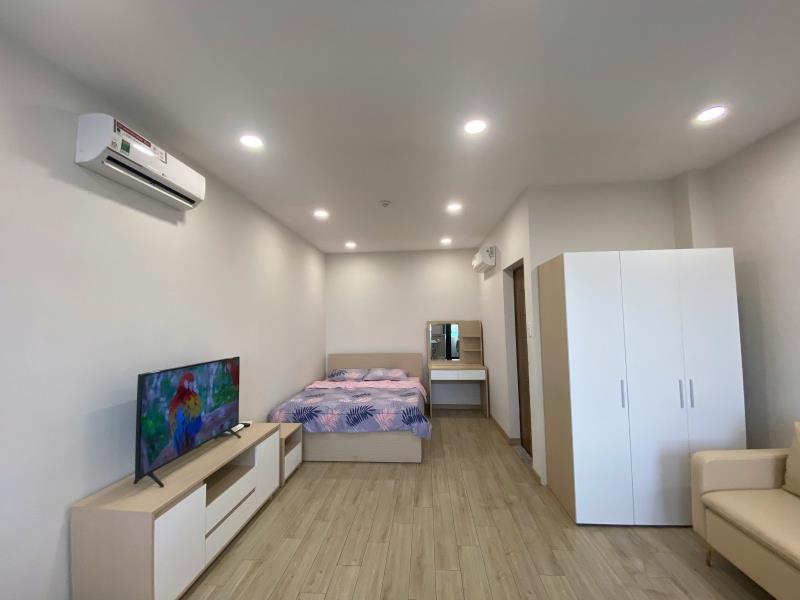Cho thuê căn hộ studio balcon rộng 45m2 full nội thất ngay nơ trang long  - Ảnh 4