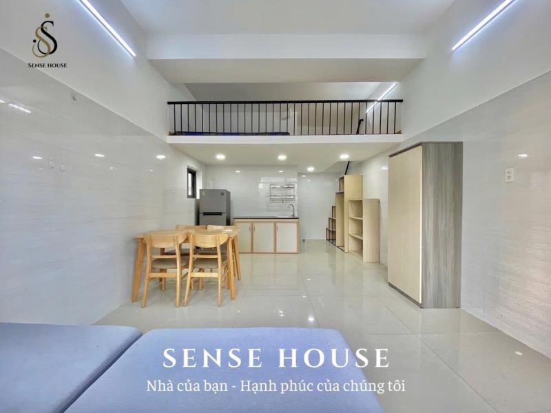 Cho thuê căn hộ duplex ban công - full nội thất | ngay đại học văn hiến