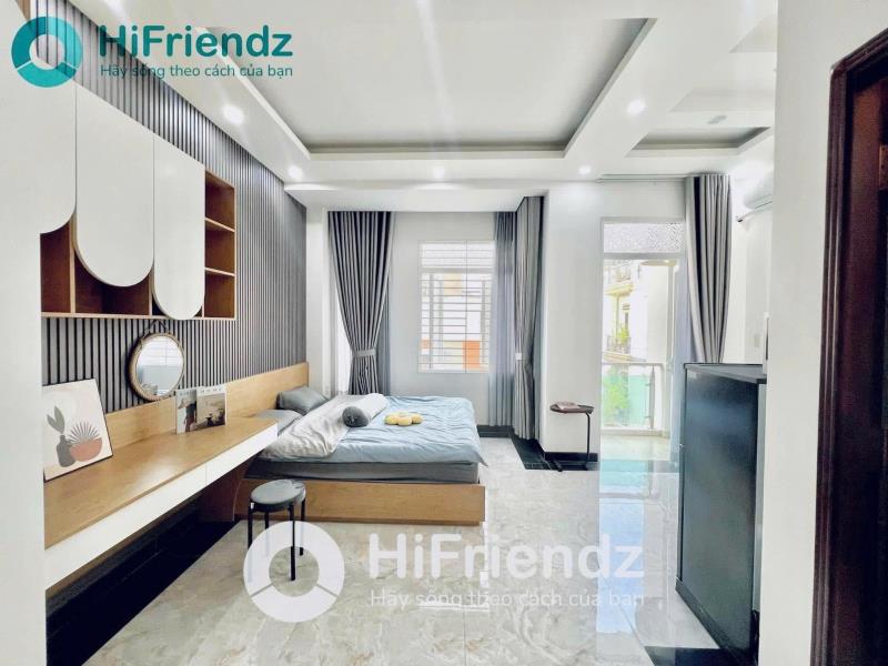 Cho thuê căn hộ cao cấp - ban công full nội thất - nhà mới 100%