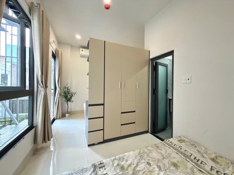 Studio full nội thất cửa sổ siêu thoáng ngay nơ trang long tiện đi chu văn an, lê quang định, phan đăng lưu - Ảnh 4