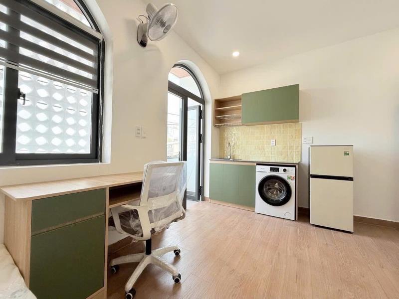 Studio full nội thất – ban công ngay chu văn an, gần chợ bà chiểu - Ảnh 3