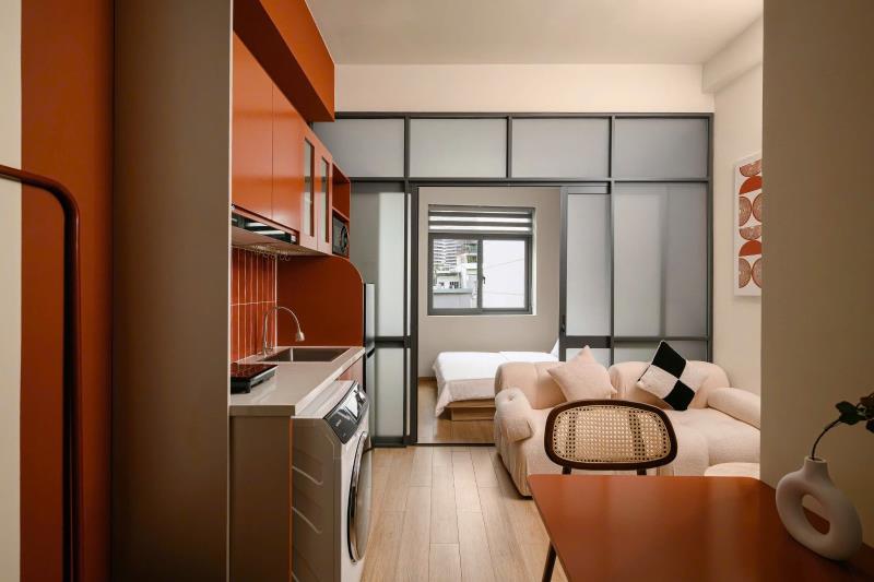 🔥 Trống sẵn căn hộ 1pn tách bếp có cửa sổ - gần hàng xanh - xô viết nghệ tĩnh - bình thạnh