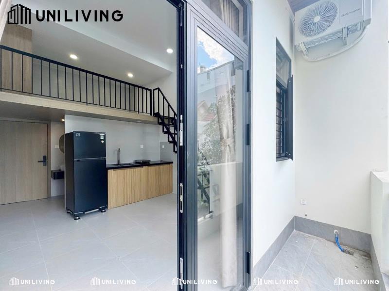 Cho thuê duplex ban công ngay trung tâm làng đại học 