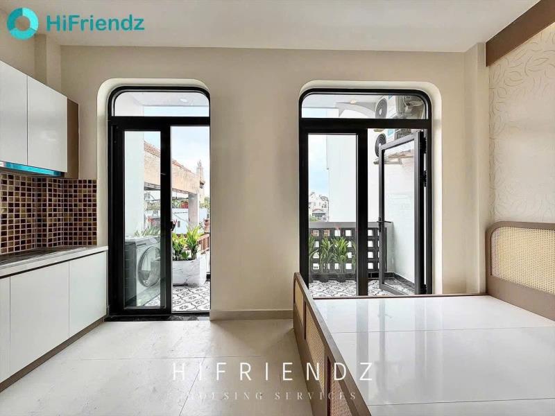 Cho thuê căn hộ 1pn cao cấp lạc long quân ban công full nội thất  - Ảnh 4