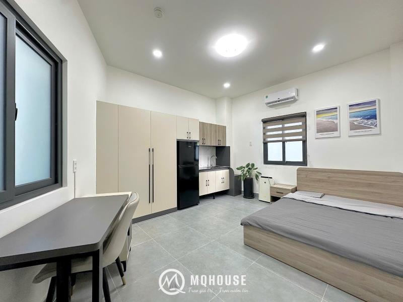 Studio cửa sổ full nội thất | hòa bình - đầm sen | giá chỉ 4tr5 