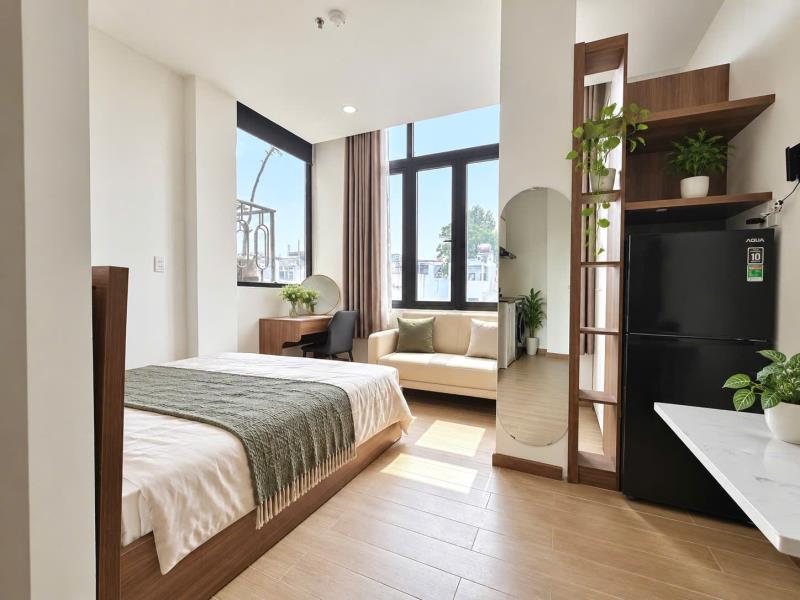Phòng mới tách bếp nội thất cao cấp thang máy giáp phú nhuận - bình thạnh ngay emart phan văn trị  - Ảnh 3