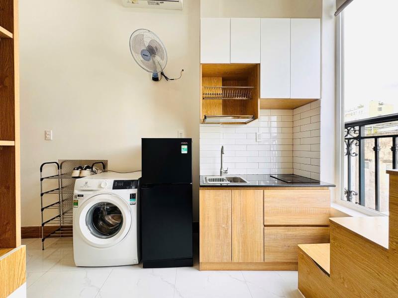 Cho thuê căn hộ gác, máy giặt riêng lê quang định bình thạnh, giáp phú nhuận - Ảnh 2