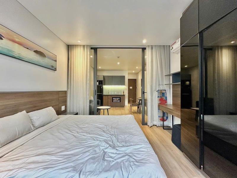 Cho thuê căn căn hộ 1pn, studio tân bình có ban công| gần sân bay tân sơn nhất - nhà ga t3