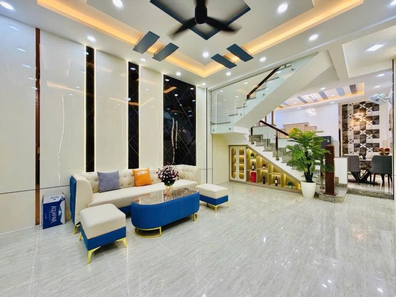 Nhà bán phan huy ích 2 tầng ,61m2, gần emart, sổ hồng riêng - Ảnh 2