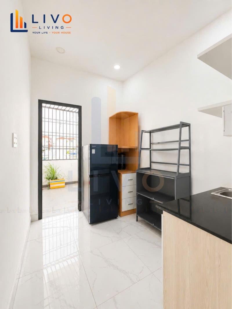 Cho thuê căn hộ nguyên tầng 1 phòng ngủ, 2 ban công siêu rộng – nơ trang long, bình thạnh gần phan xích long, q1 - Ảnh 4