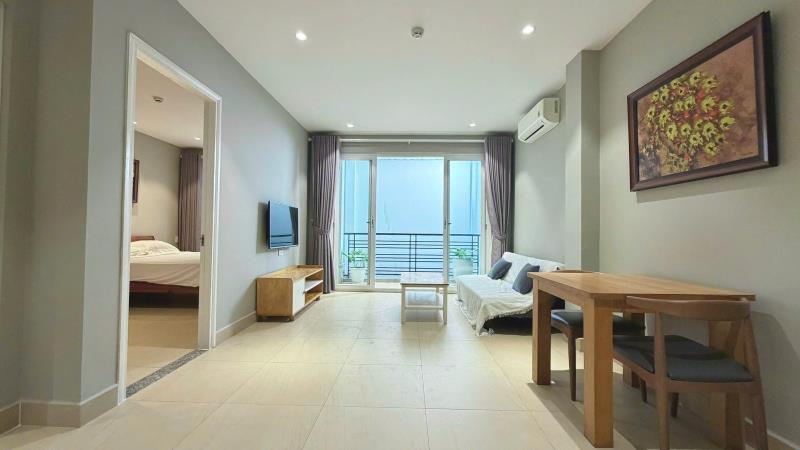 Phòng ban công tách bếp cực rộng 55m2 - thang máy - đối diện landmark81, bason quận 1 - chỉ từ 11tr - Ảnh 4