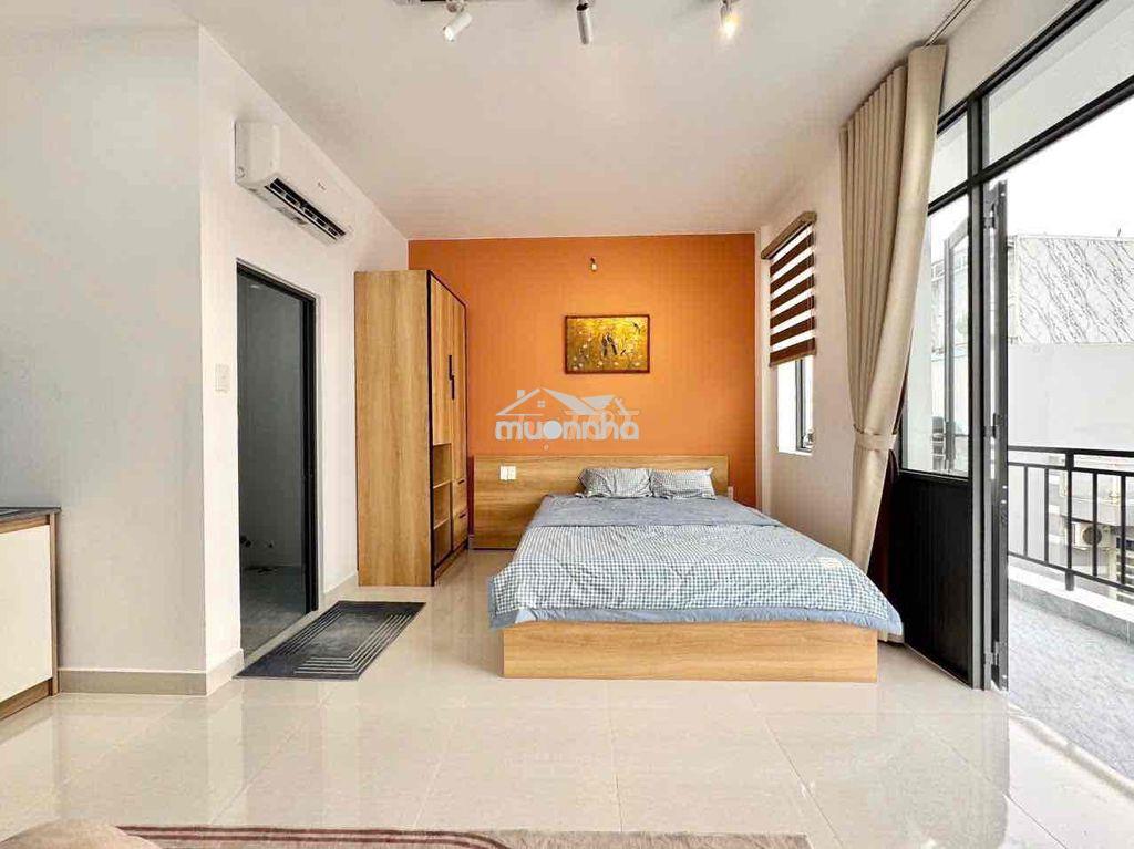 Studio full nội thất ban công ngay dương quảng hàm - Ảnh 4
