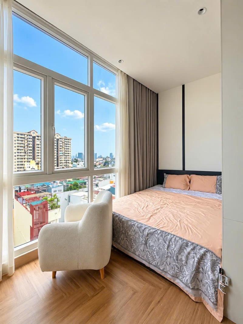 **🏡 Căn hộ 1 phòng ngủ cửa sổ lớn, view landmark 81 máy giặt riêng – huỳnh mẫn đạt, bình thạnh gần quận 1 landmark 81 - Ảnh 2
