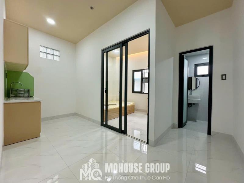 Cho thuê căn hộ 1 phòng ngủ mới xây 100%