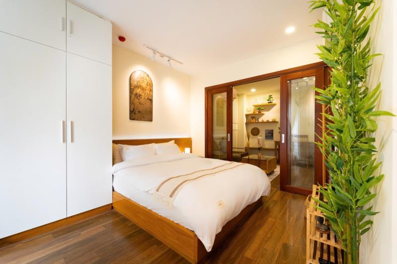 Cho thuê căn hộ 1 phòng ngủ vibe nhật bản, ban công thoáng– phạm viết chánh, bình thạnh khu phố nhật, gần q1, q2 - Ảnh 2