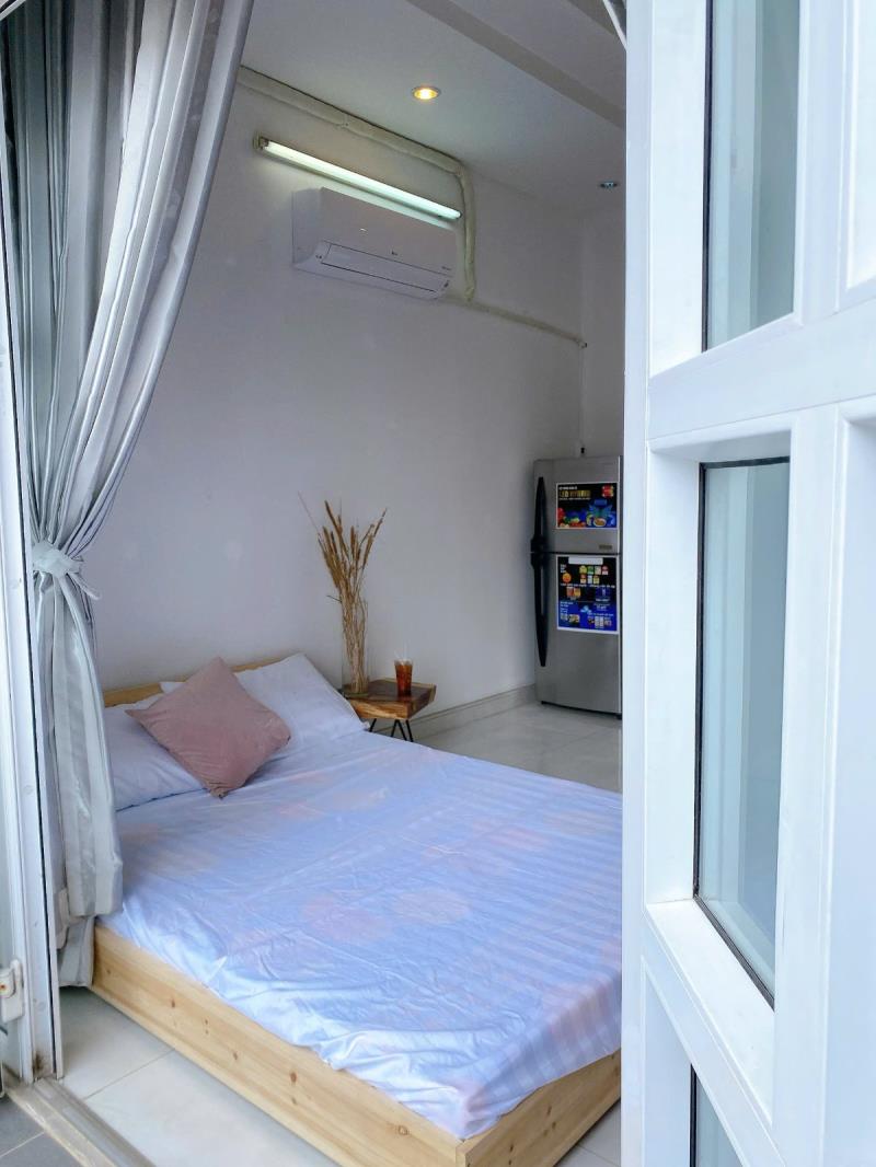 Pass lại phòng 35m2 ban công thoáng, nhà mới full nội thất ngay hàng xanh- nguyễn văn thương, bình thạnh - Ảnh 4