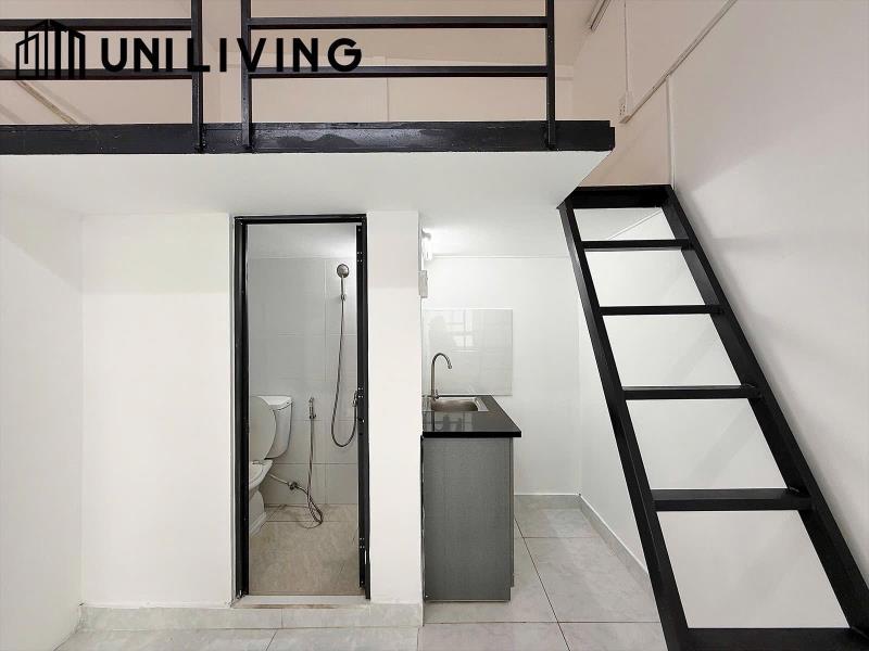 Phòng trọ duplex có sẵn máy lạnh và bancol chỉ 3tr8 tại xvnt siêu gần hutech uth ftu - Ảnh 3