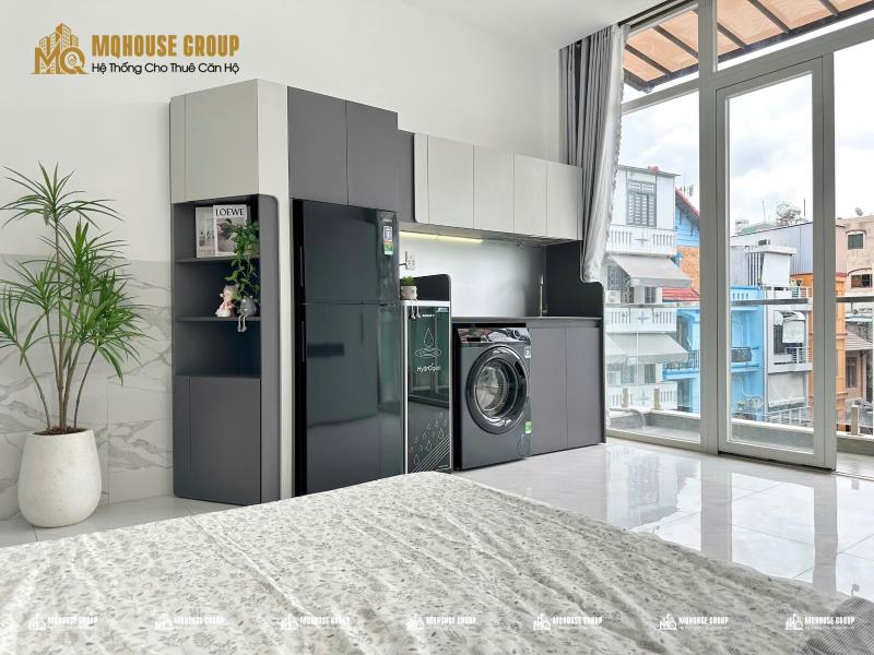 Cc mini studio ban công cực đẹp giặt riêng ngay etown cộng hòa - ga t3 - Ảnh 2