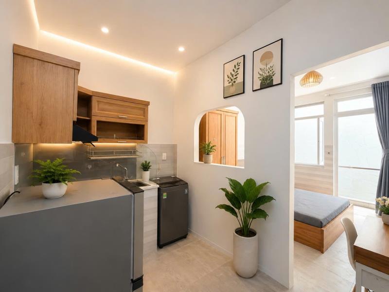 1pn tách bếp, ban công thoáng | gần sân bay – etown cộng hòa