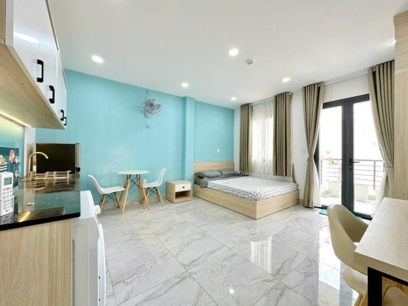 Cho thuê căn hộ ban công lớn, full nội thất & máy giặt riêng - phan xích long giao phan đăng lưu, phú nhuận gần đại học mỹ thuật - Ảnh 4