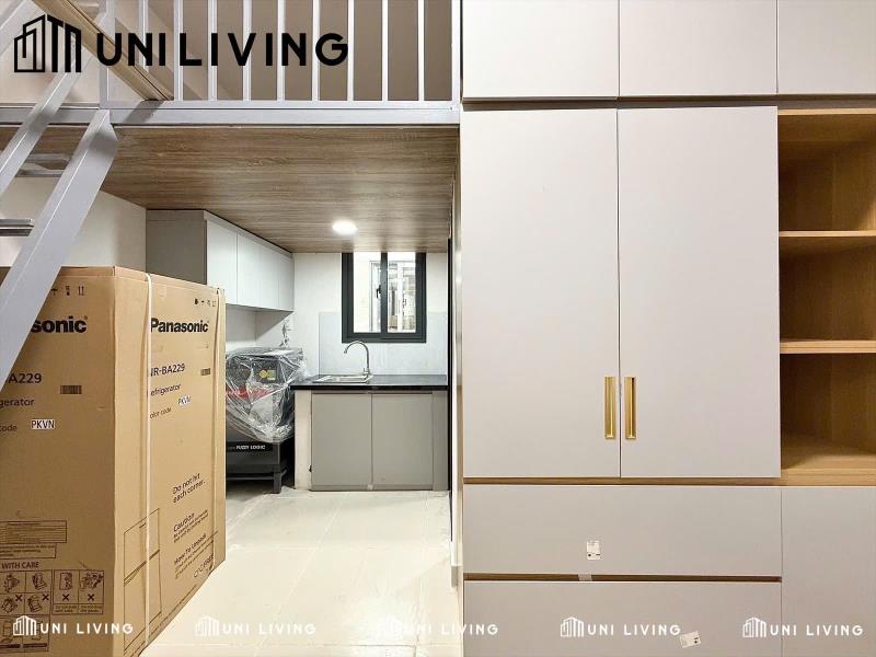Cho thuê duplex full nội thất- máy giặt riêng, toà nhà thang máy, hầm xe, bảo vệ 24/7, ngay bến xe miền đông - Ảnh 3