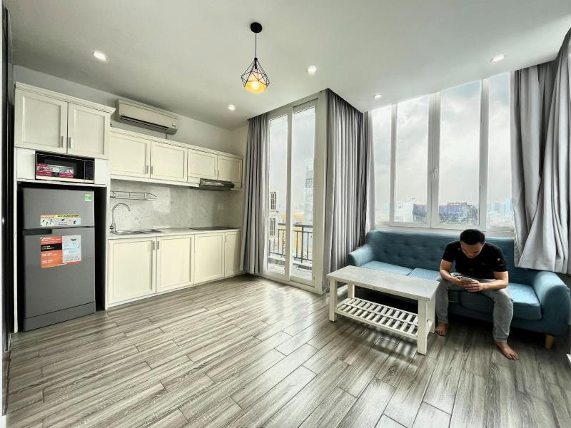 Cho thuê căn hộ 1pn studio gần sân bay tân sơn nhất - chỉ trong tháng 10 khi thuê giảm 500k/tháng - Ảnh 2