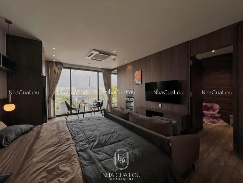 Cho thuê căn hộ studio full nội thất rộng gần 40m2 - ngay khu đắc địa sân bay - chỉ cách q1, q3, phú nhuận vài phút di chuyển | ngay trục đường lê văn sỹ - bùi thị xuân - lăng cha cả - công viên hoàng - Ảnh 3