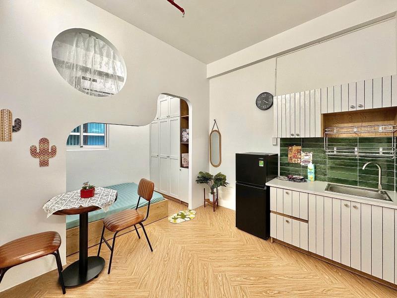 Cho thuê căn hộ stuido-giáp sân bay- cv gia định-bv tâm anh