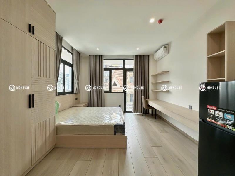 Studio ban công - ngay khu sân bay - full nội thất, nhà mới