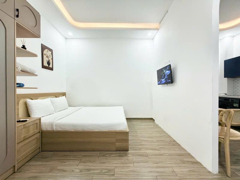 Phòng tách bếp ban công máy giặt riêng gần ngã tư phú nhuận - quận 1 - quận bình thạnh - Ảnh 4