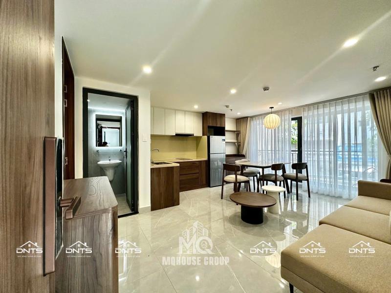Khai trương căn hộ 1pn 1 phòng khách_ ngay công viên lê văn tám__ full nội thất mới 100%, sang trọng, rộng thoáng_ thang máy, hầm xe - Ảnh 2