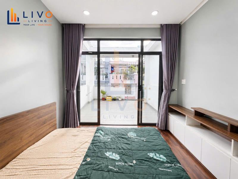 Cho thuê căn hộ 1pn siêu thoáng, 2 sân thượng trước sau cực chill – nơ trang long, bình thạnh gần chợ bà chiểu giáp quận 1 - 0941746163 - Ảnh 2