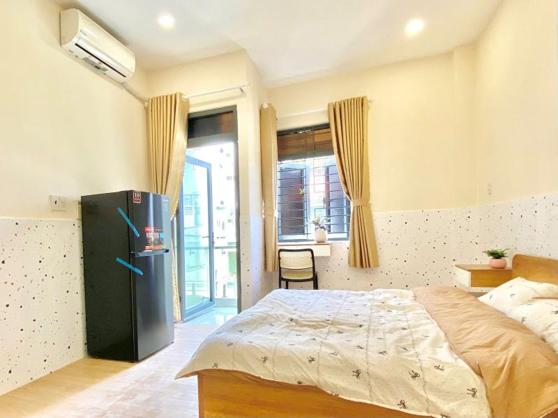 Cho thuê căn hộ full nội thất ban công tại xô viết nghệ tĩnh gần quận 1 - Ảnh 2