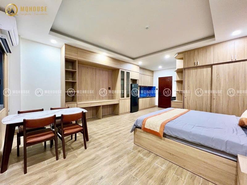 Cho thuê căn hộ 1pn full nt - đường cộng hoà ngay cv hoàng văn thụ - Ảnh 2