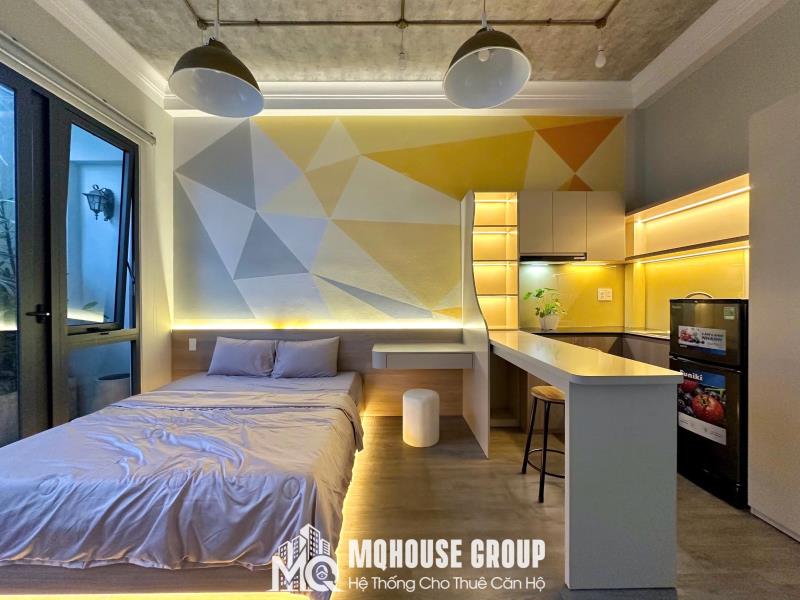Studio bancol full nội thất ngay ngã 5 chuồng chó - lotte mart  - Ảnh 3