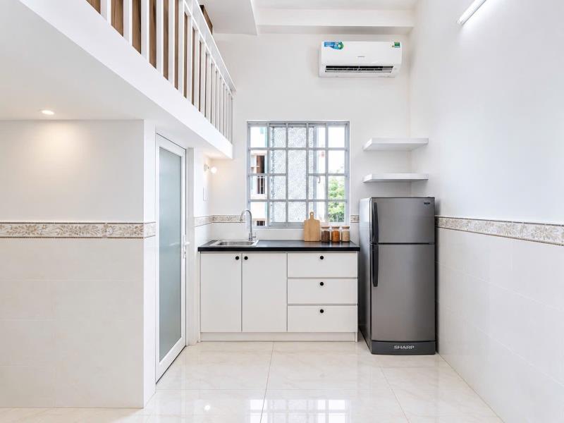 🏢 Cho thuê căn hộ dịch vụ văn chung – tân bình  ✨ căn hộ full nội thất, có thang máy, phù hợp cho người đi làm và các cặp đôi đang tìm kiếm không gian sống tiện nghi tại tân bình!  🛋️ tiện nghi nổi  - Ảnh 4