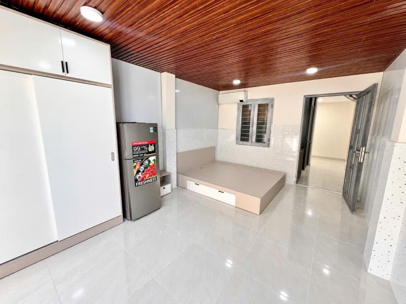Cho thuê căn hộ 1 phòng ngủ 45m2 rộng rãi, ban công lớn, full nội thất có máy giặt riêng –bùi đình túy, bình thạnh gần ngã tư hàng xanh, đại học hồng bàng  - Ảnh 3