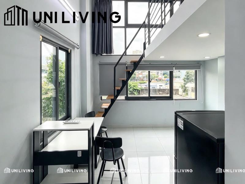 Cho thuê căn hộ duplex siêu thoáng ngay hàng xanh gác cao 2m