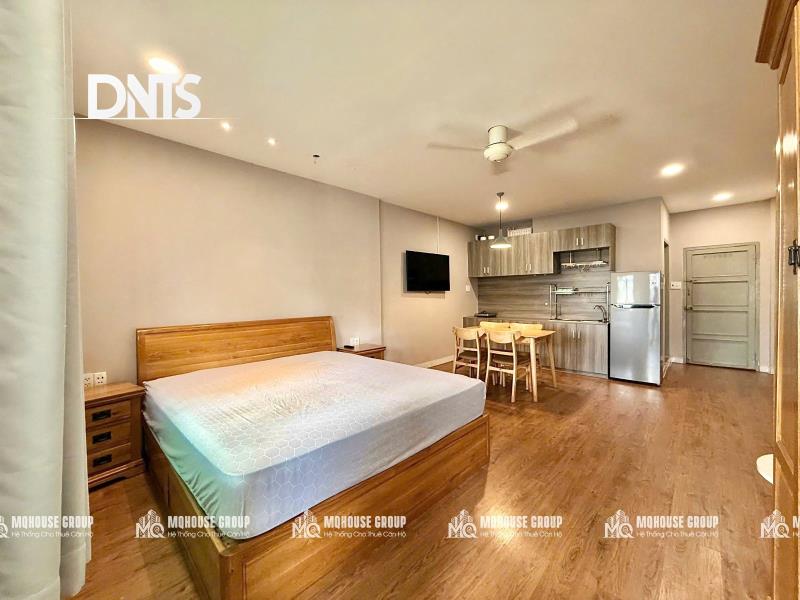 Studio 40m2 ban công lớn view sông, khu dân cư yên tĩnh. gần công viên lê văn tám, chợ tân định, horizon tower - Ảnh 3