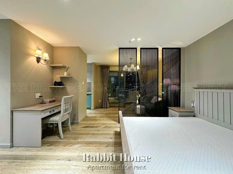Cho thuê căn hộ studio full nội thất ban công thoáng mát hồ hảo hớn quận 1 gần chợ bến thành và đh văn lang