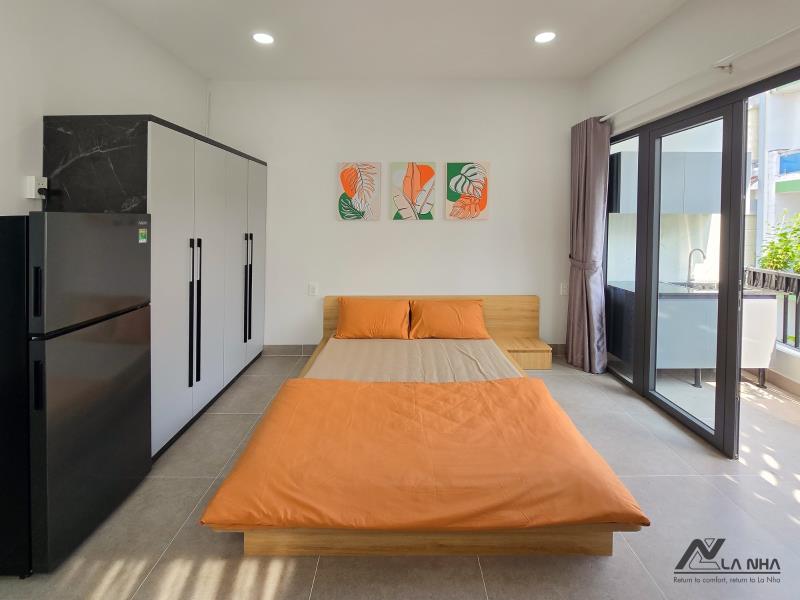 Căn hộ ban công siêu đẹp full nội thất giờ giấc tự do đường huỳnh văn nghệ - Ảnh 3